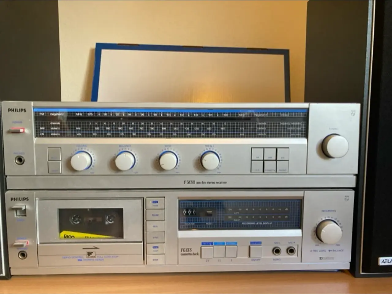 Billede 2 - Receiver, cassette, 2 højttalere 