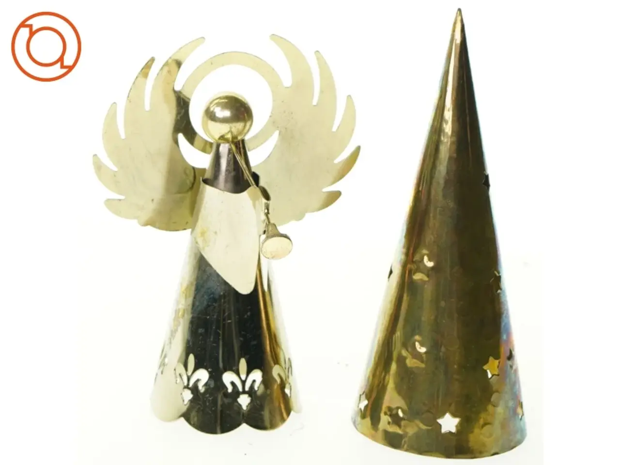 Billede 1 - Julepynt, engel (str. 20 x 8 cm)