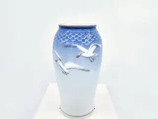 Mågestel Vase nr. 201 Med Guldkant 2 sortering