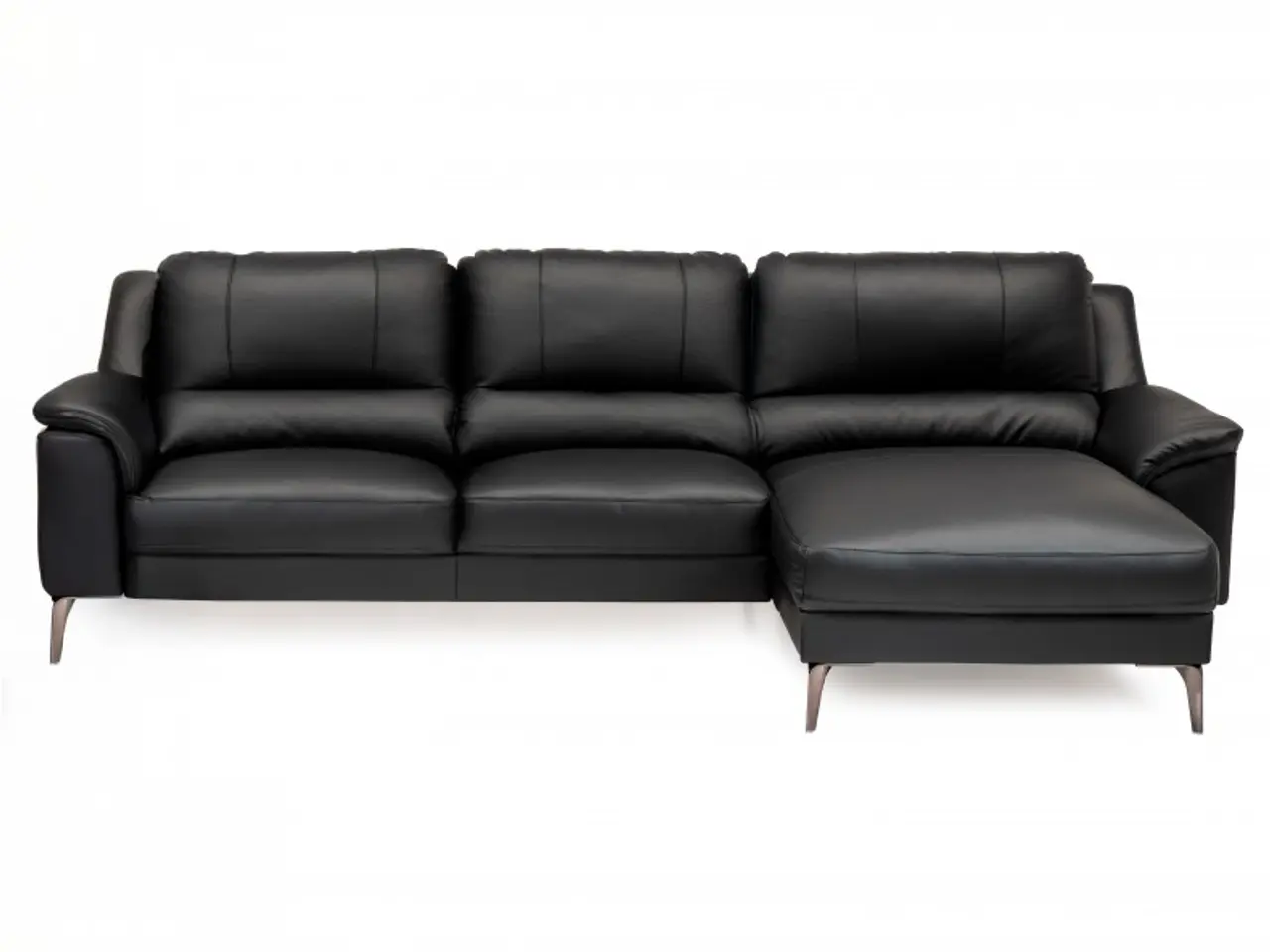Billede 1 - Agedrup Læder Chaiselongsofa Højrevendt
