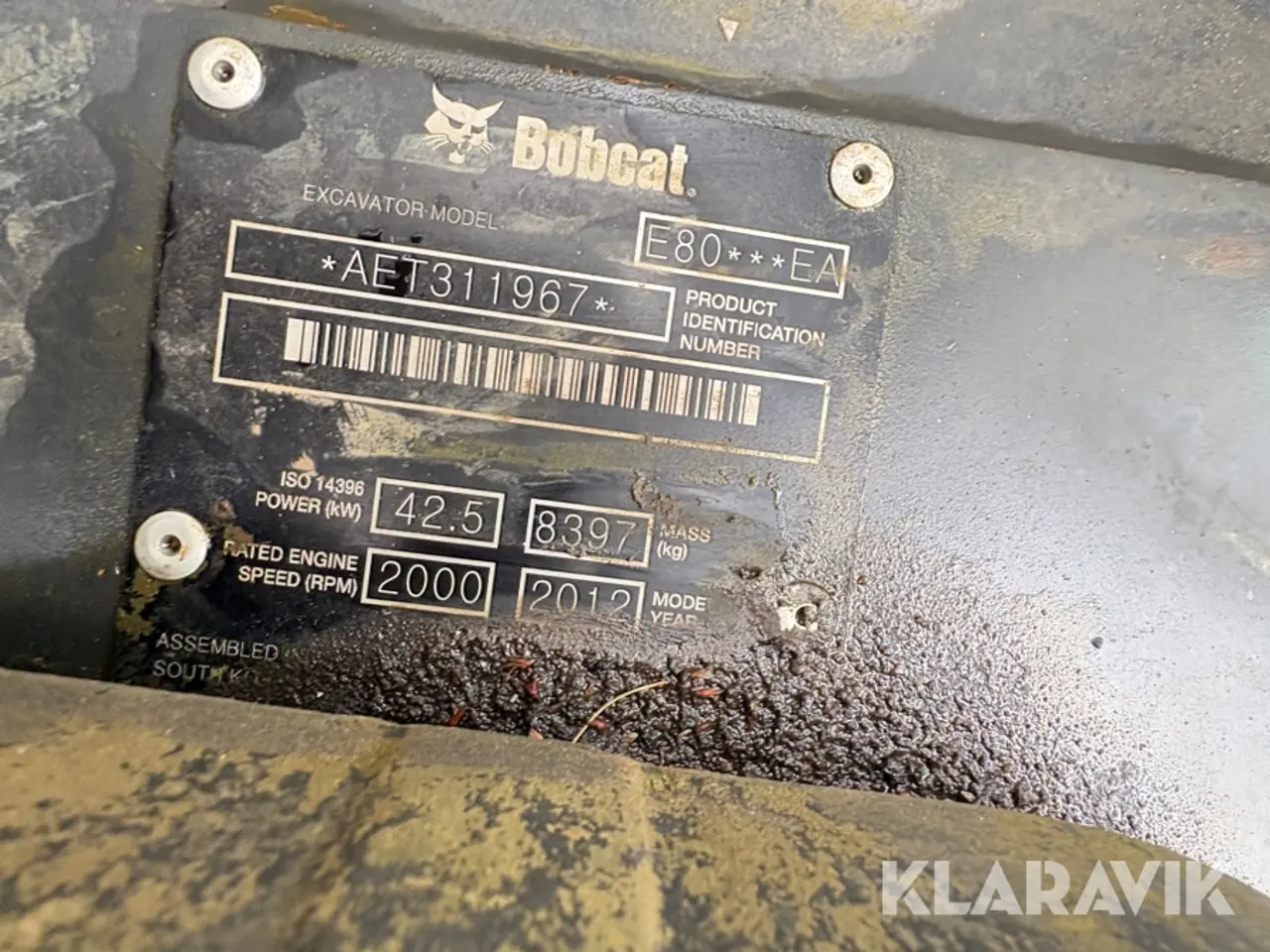 Billede 5 - Gravemaskine Bobcat E80