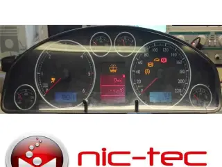 Reparation af speedometer og kombiinstrument til VW Carvelle , Transporter & Multivan