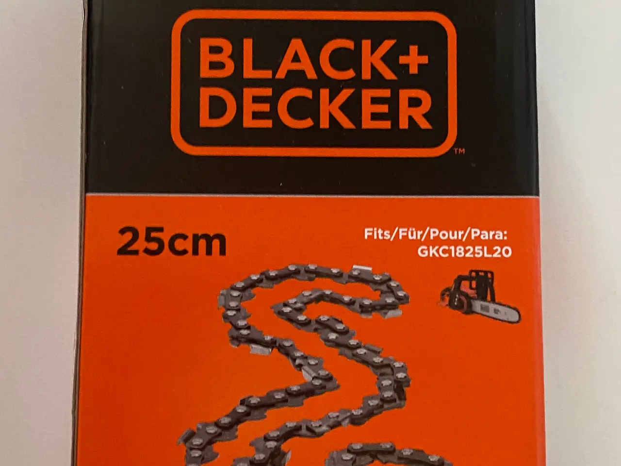 Billede 1 - Ny Black & Decker savkæde til GKC1825L20, 25 cm