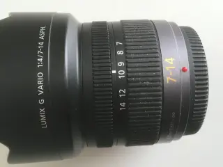 panasonic lumix g vario f4 7-14 Zoom lens objektiv