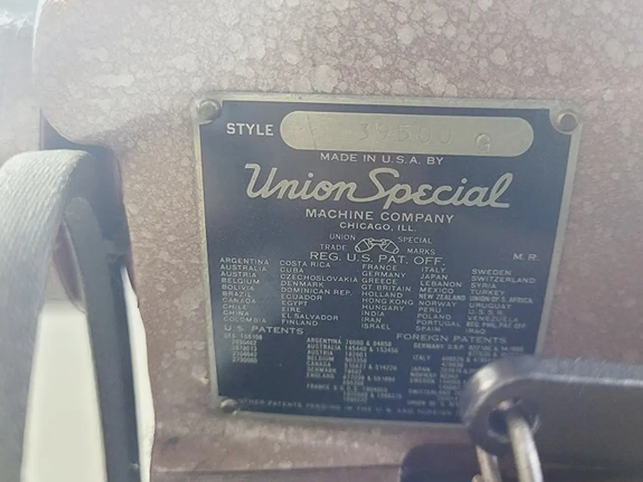 Billede 3 - ⭐️- Union Special 39500 Overlock Symaskine med Bor