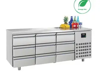 Kølebord med 9 skuffer – B1865 x D700 x H850 mm