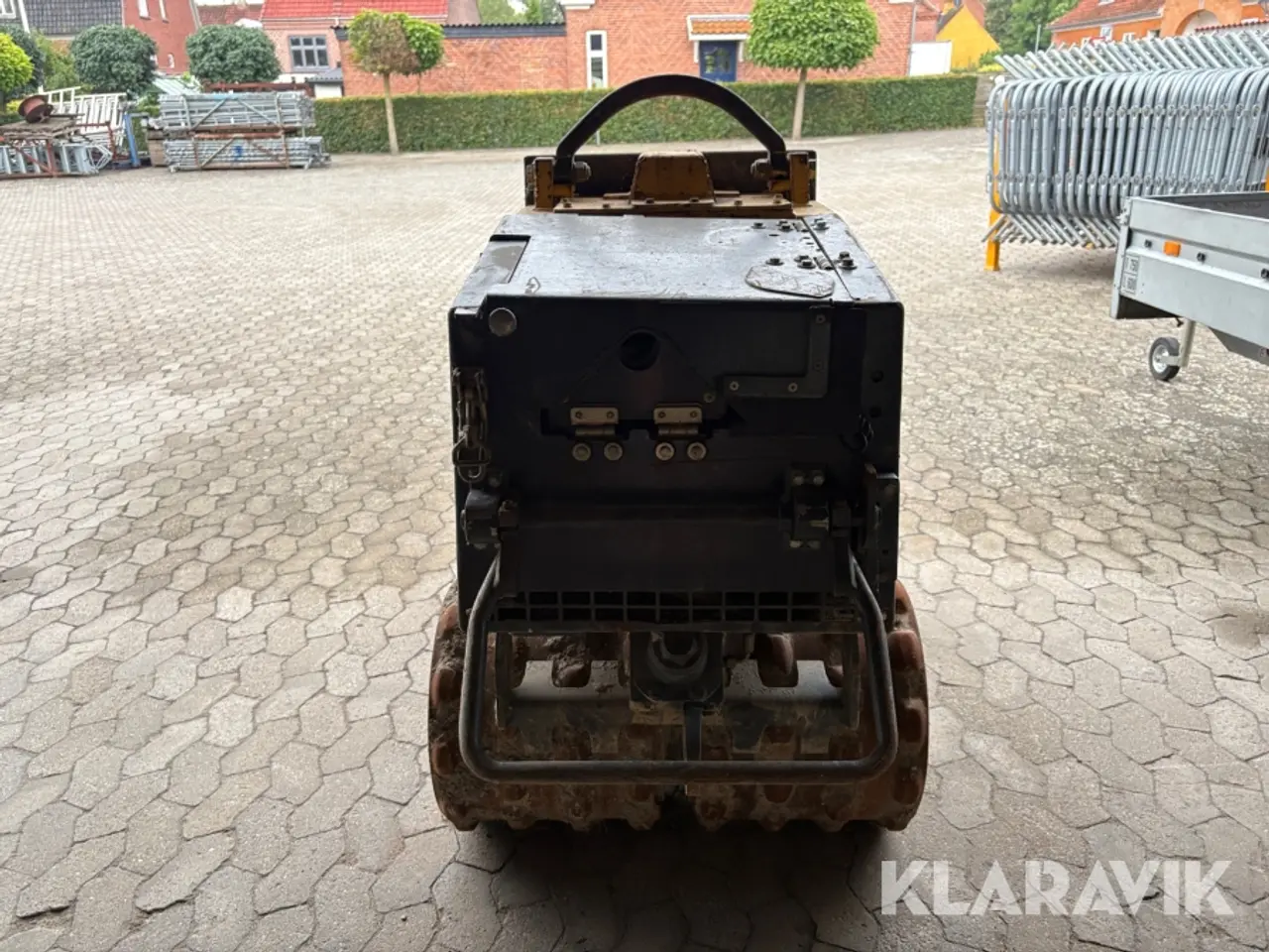 Billede 4 - Rende- og grøftevalse Bomag BMP 851, fjernstyret