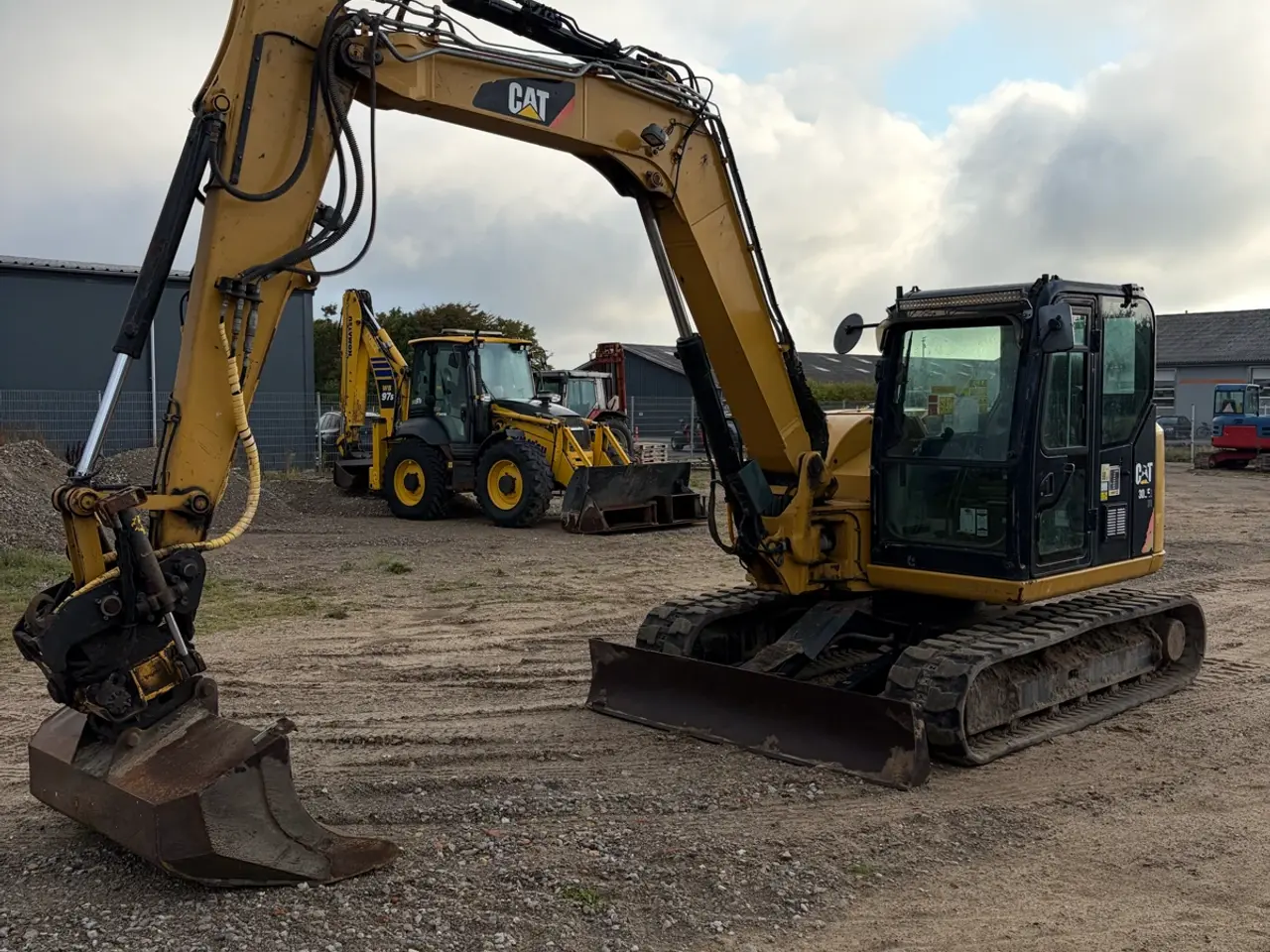 Billede 2 - Caterpillar 308E2 CR 8t gravemaskine. 