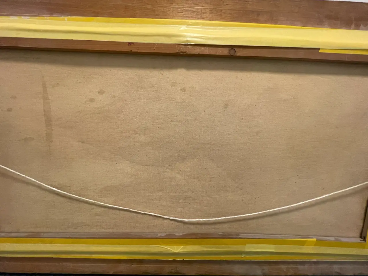 Billede 17 - Håndmalet dekorationsmaleri på lærred 85 × 45 cm