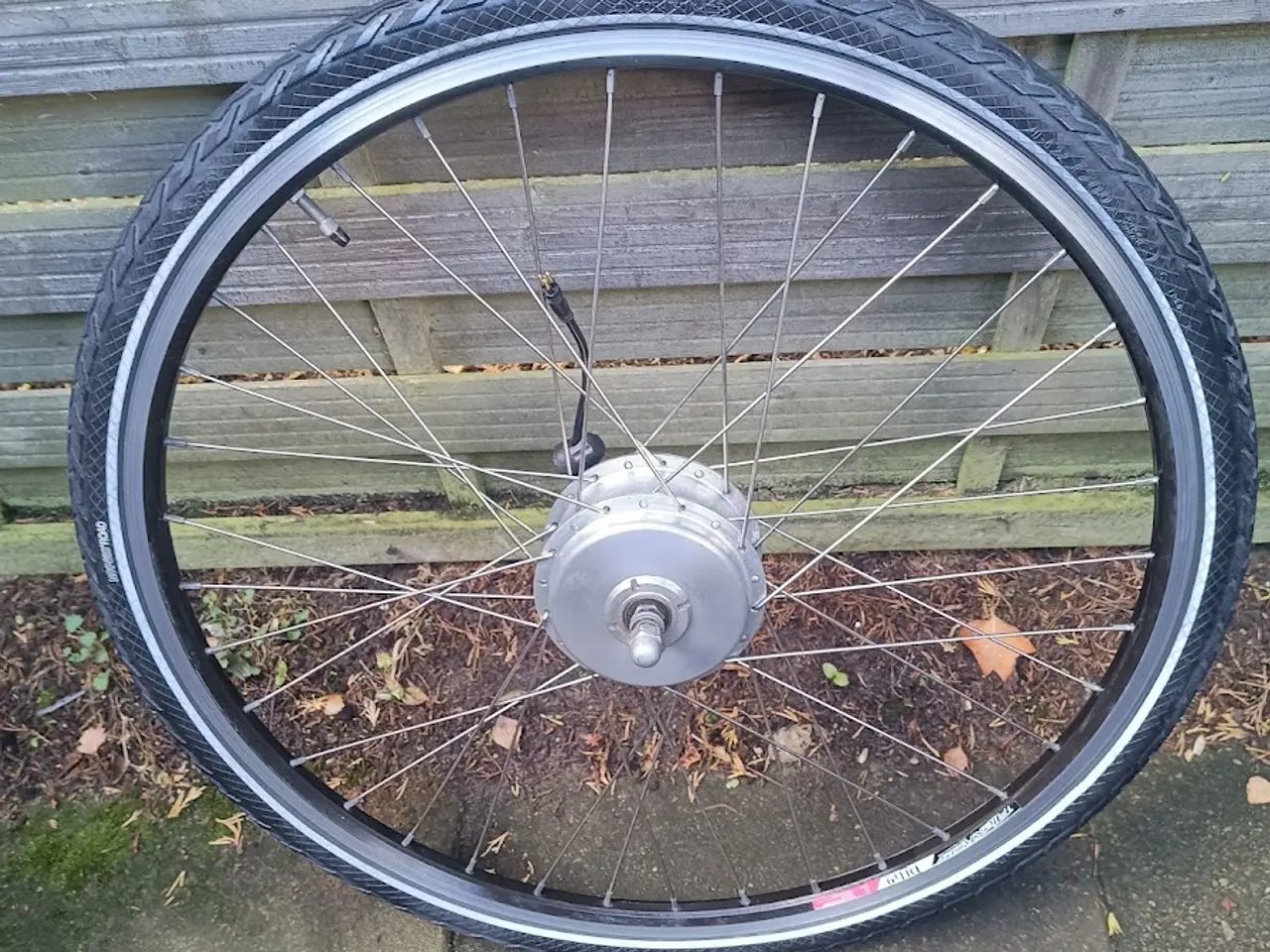 Billede 1 - Elcykel forhjul med motor