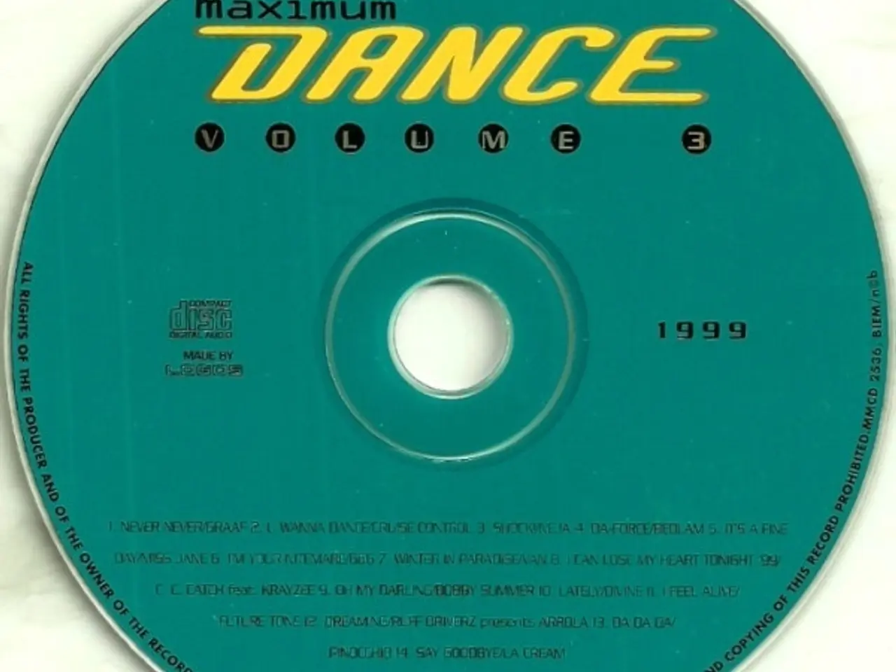 Billede 3 - Diverse kunstnere – Maximum Dance 3/99 – CD