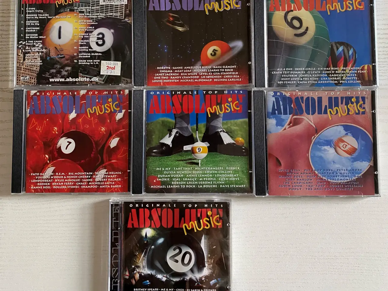 Billede 1 - CDér med ABSOLUTE Music
