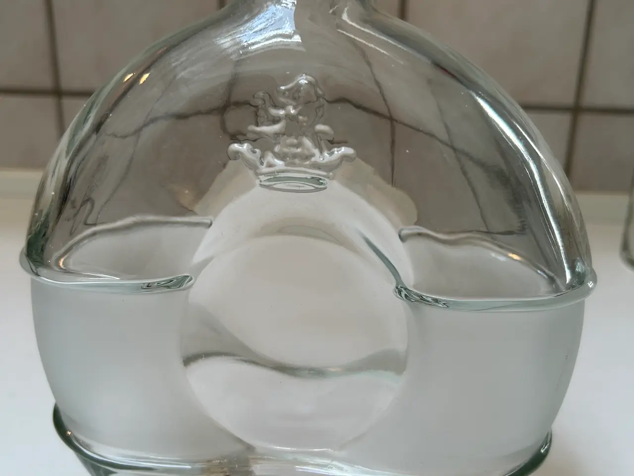 Billede 3 - Vintage karaffel i klar glas