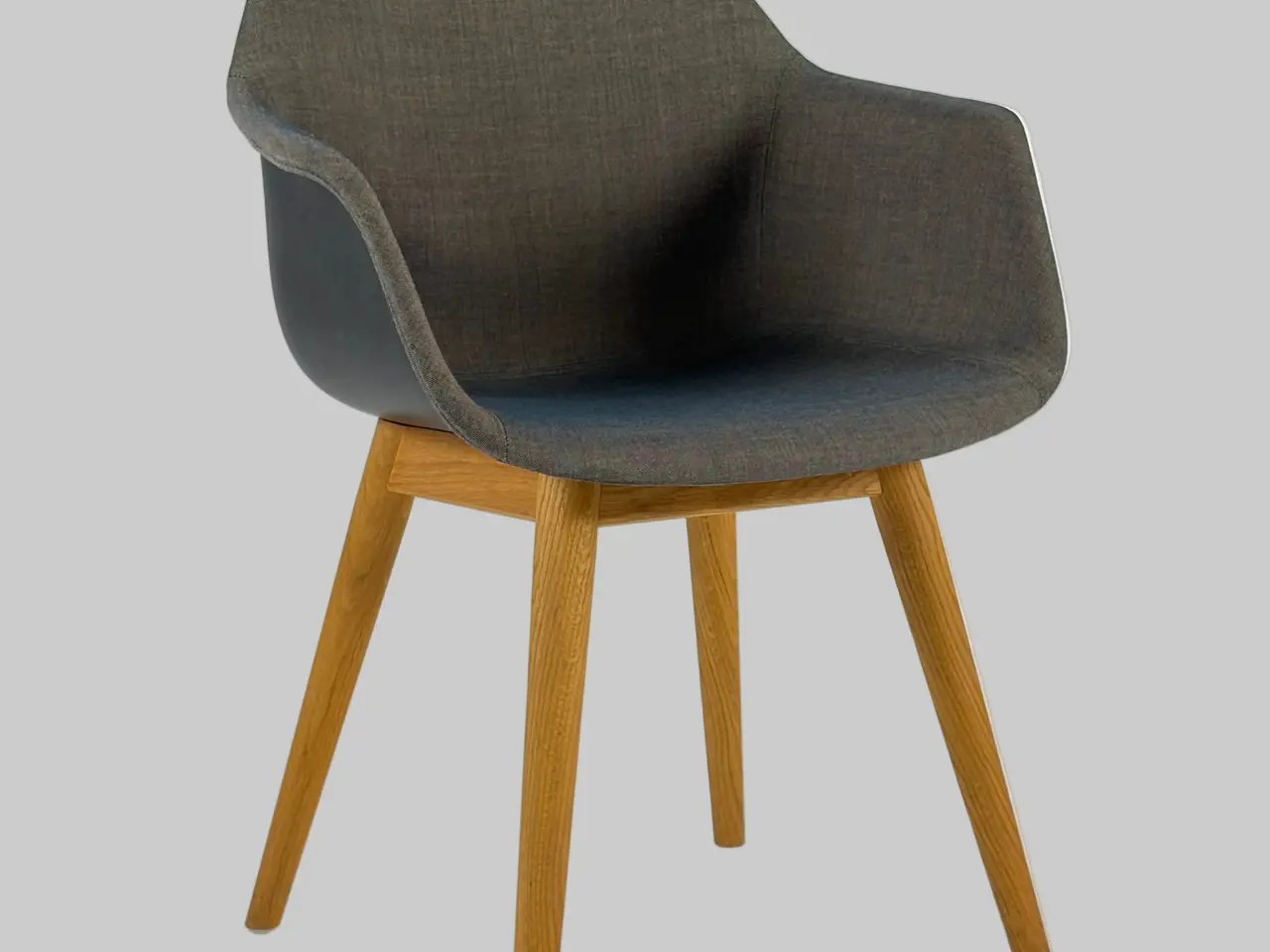 Billede 1 - Four Design FourMe 44 Stol – Grå/Sort/Eg Stel