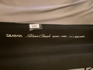 Daiwa 11 fods bombardastang. Silver Creek.