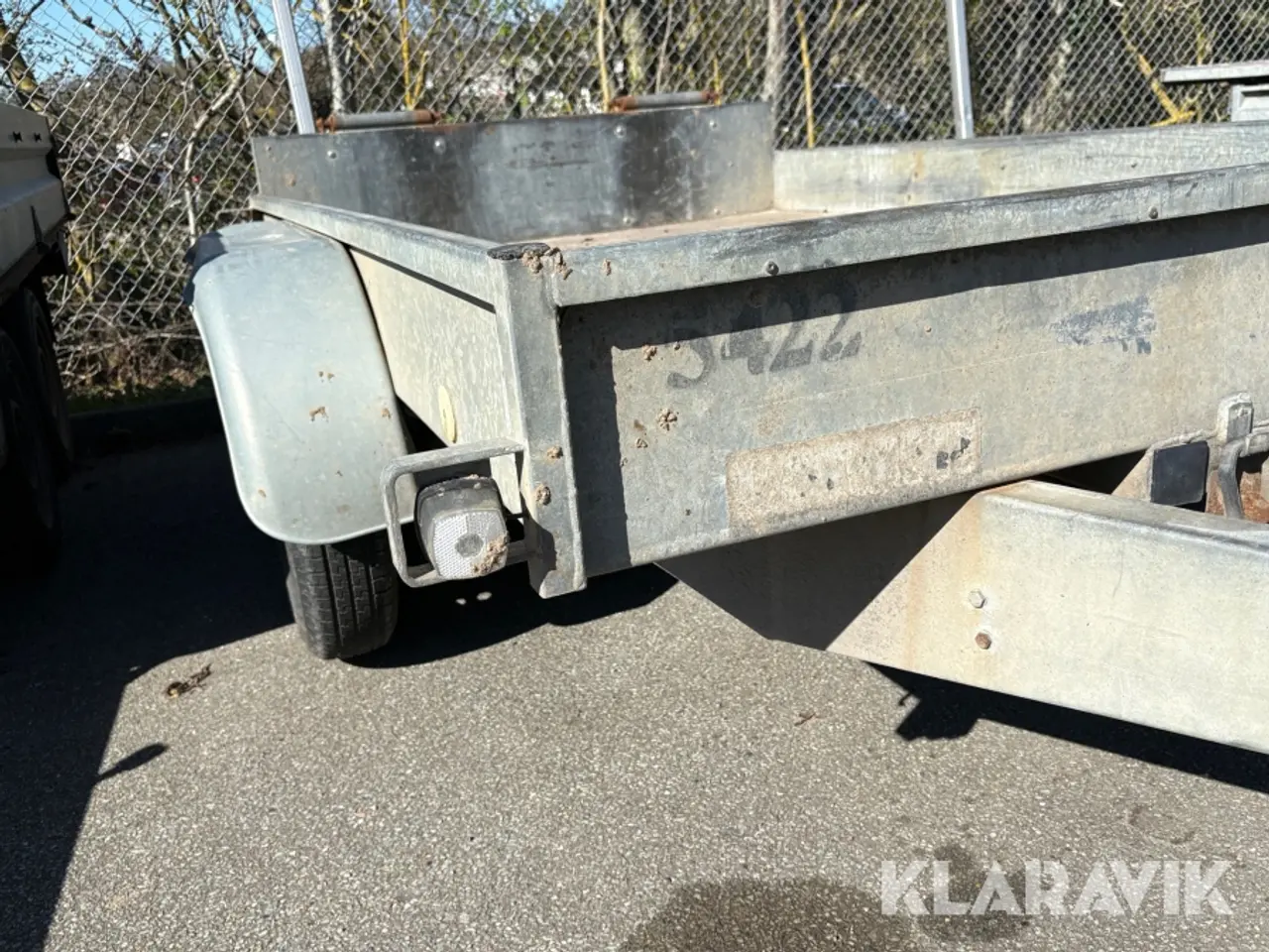 Billede 11 - Maskintrailer Brenderup 1503 med tip-funktion