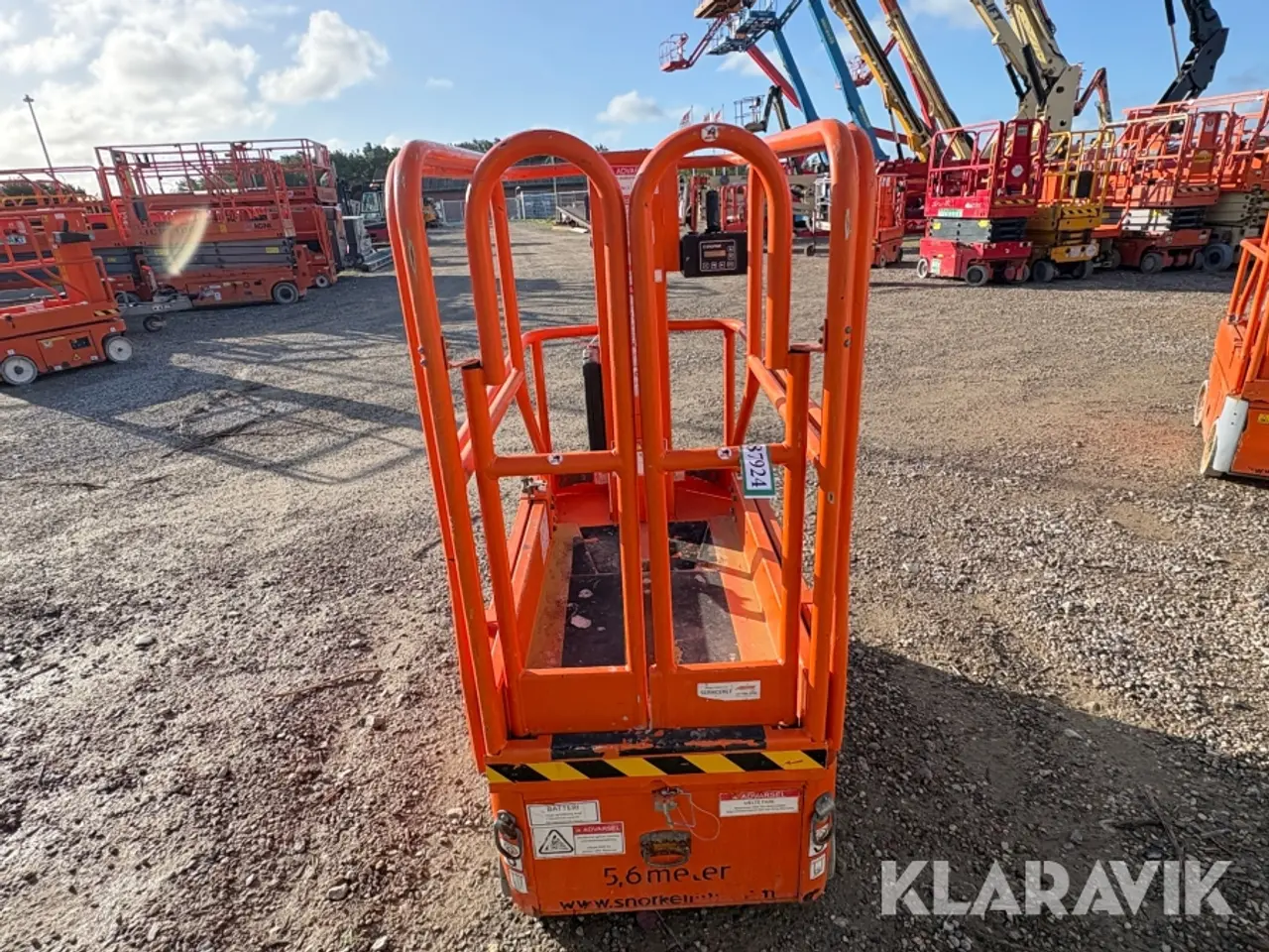 Billede 5 - Søjlelift Snorkel TM12-C-E
