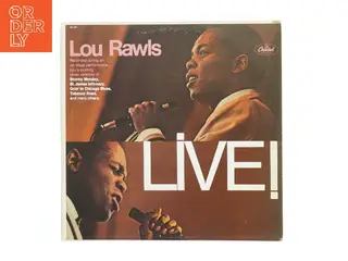 Lou Rawls Live! LP fra Capitol Records (str. Ø. 30 cm)