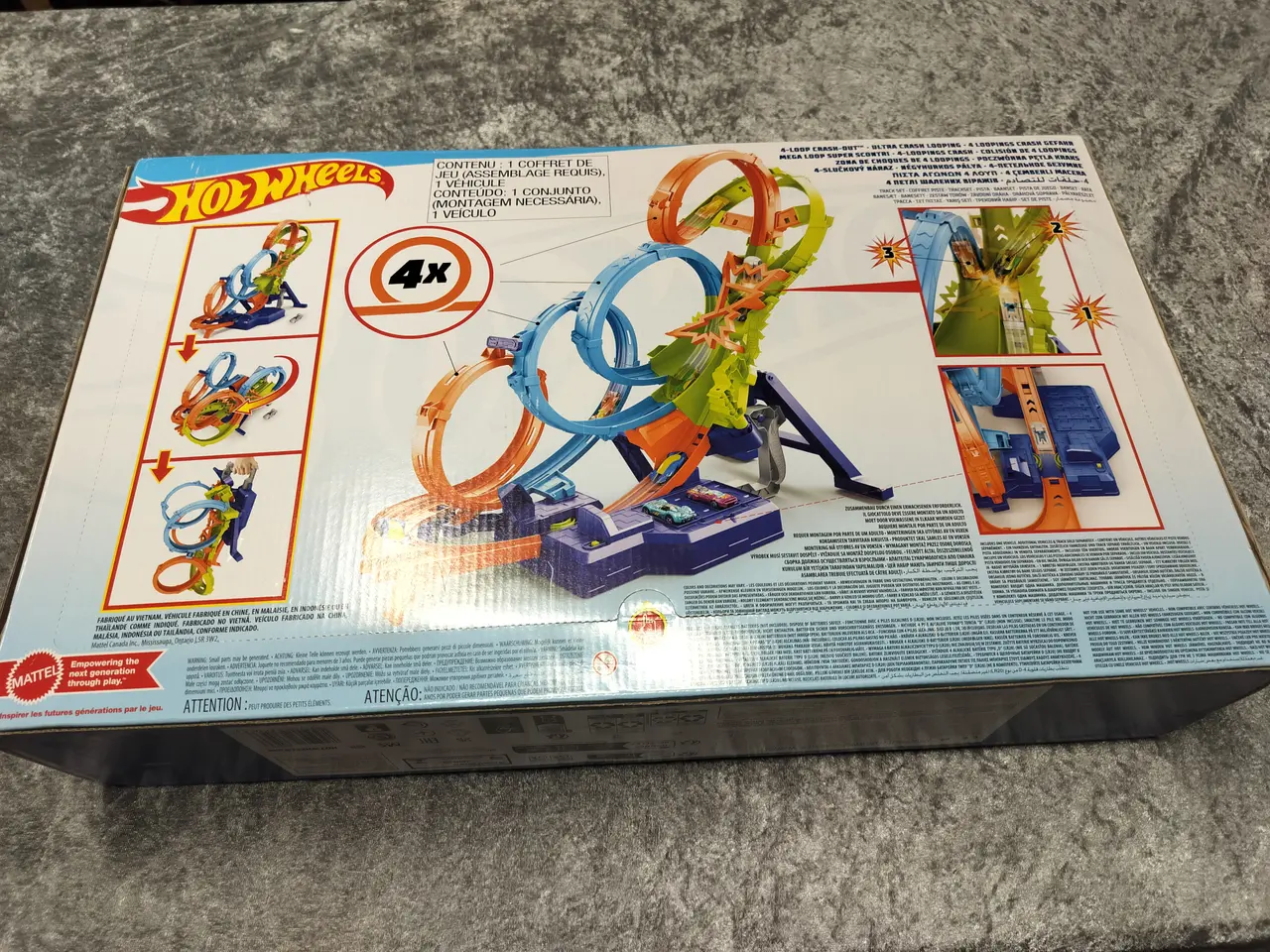Billede 1 - Hot Wheels Action 4-loop crash-out