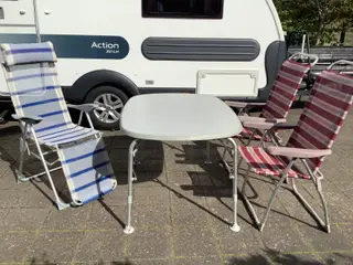 Camping møbler pris fra
