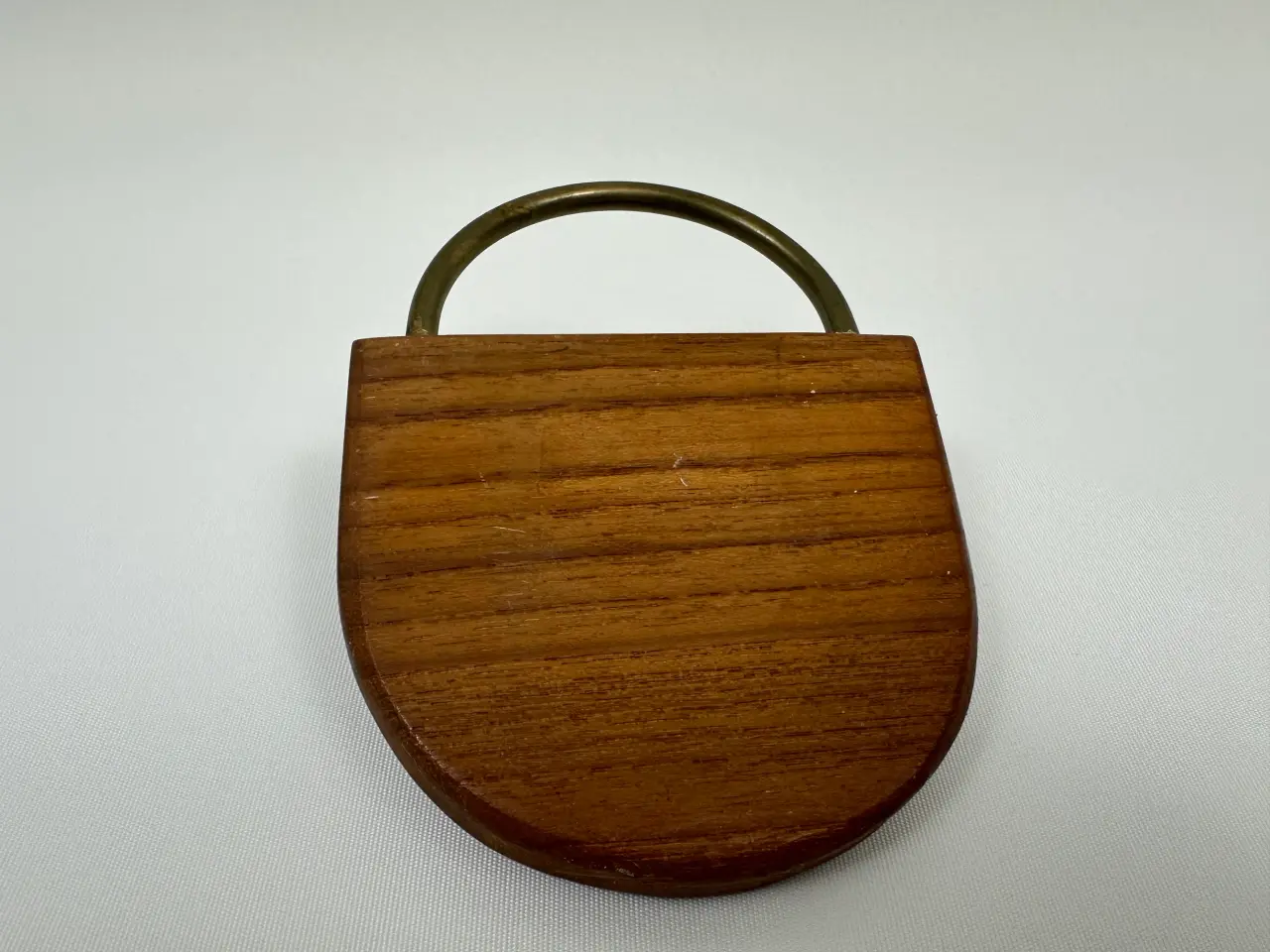 Billede 7 - Retro knagerække, teak / messing 