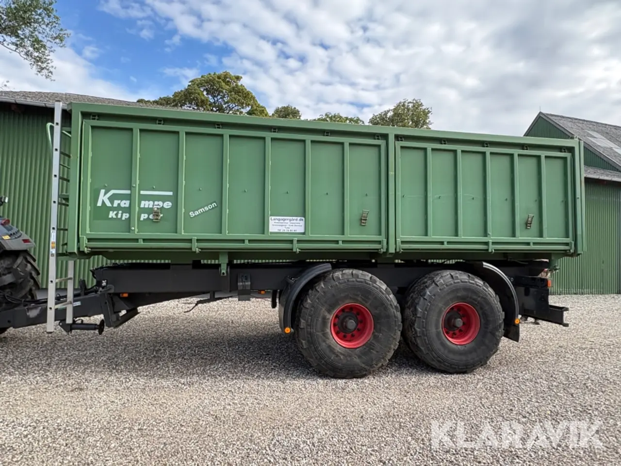Billede 2 - Tipvogn Krampe Samson TDK 21