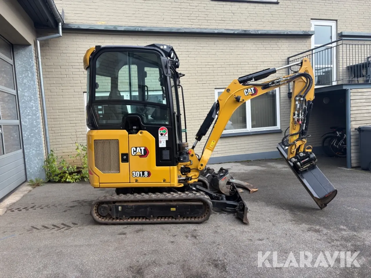 Billede 6 - Gravemaskine Caterpillar CAT 301.8 med tilt og centralsmørring
