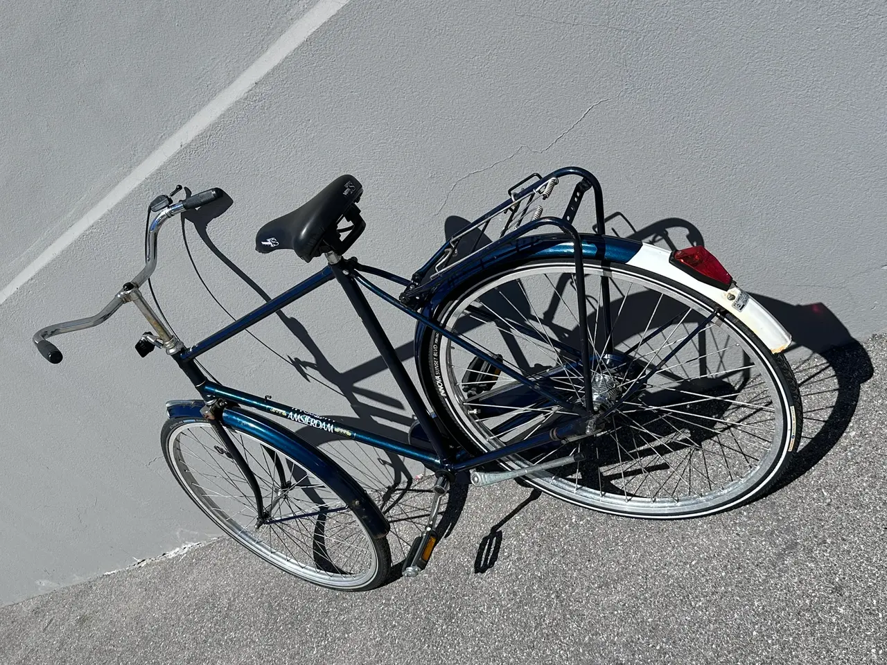 Billede 7 - Mørkeblå Amsterdam retro herrecykel