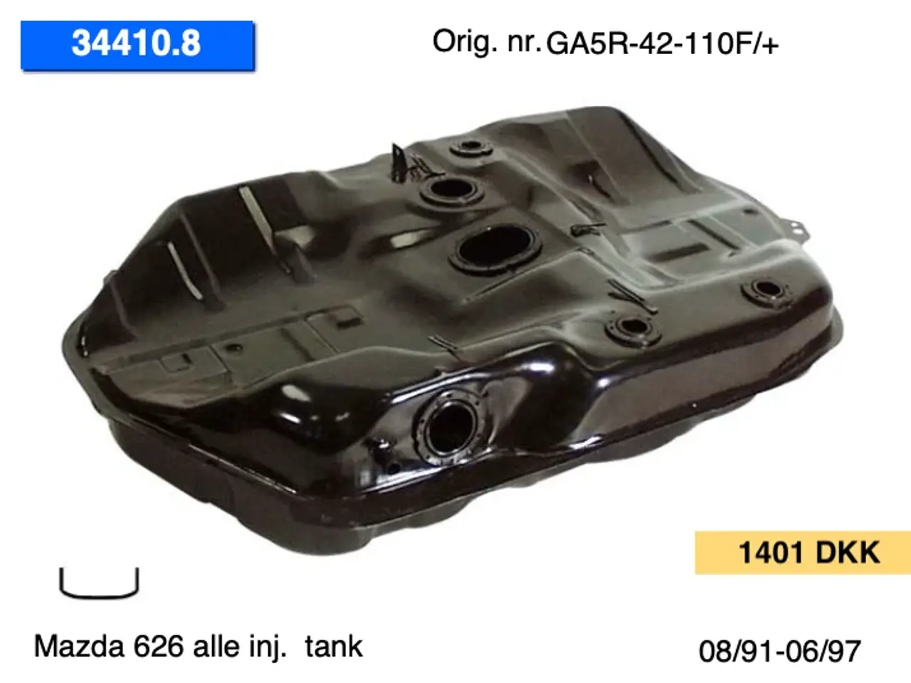 Billede 1 - Mazda 626 GE-GF (91-02) tanke