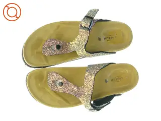Glitter sandaler til kvinder (str. 38)