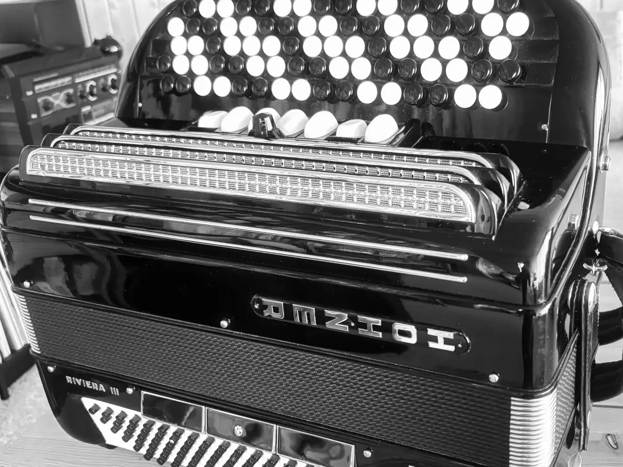 Billede 2 - Hohner Rivera 3 Knapharmonika