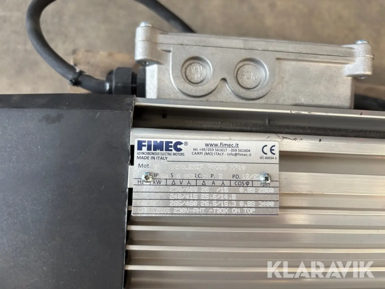 Billede 5 - Save motor + 3 klinger Fimec