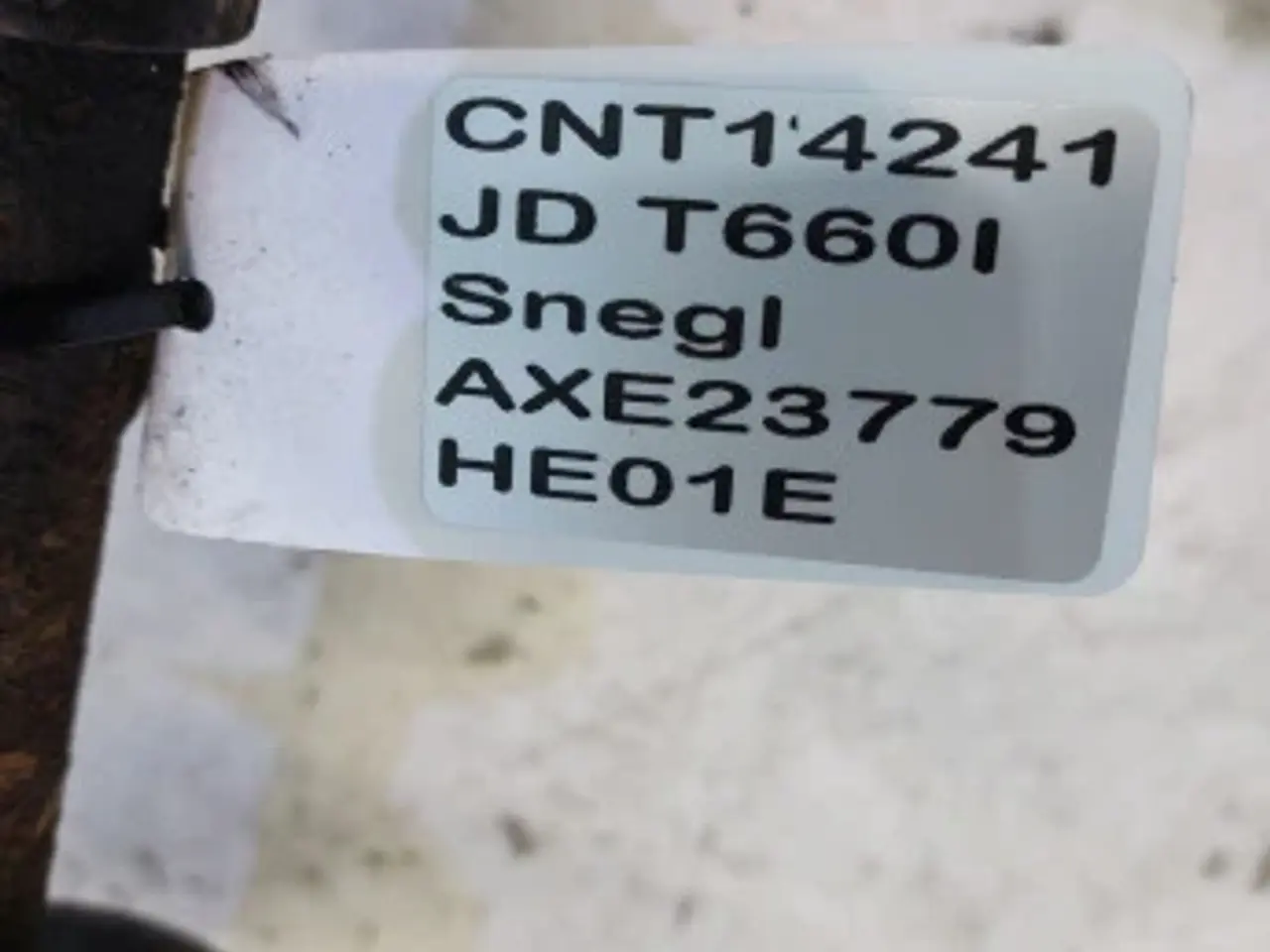Billede 16 - John Deere T660I Snegl AXE23779