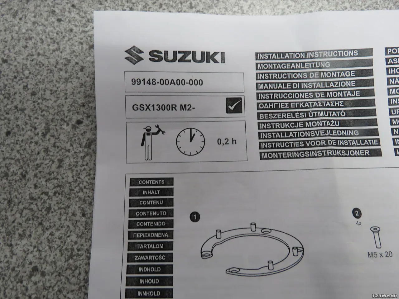 Billede 2 - Tankring Suzuki Hayabusa GSX1300R 2022
