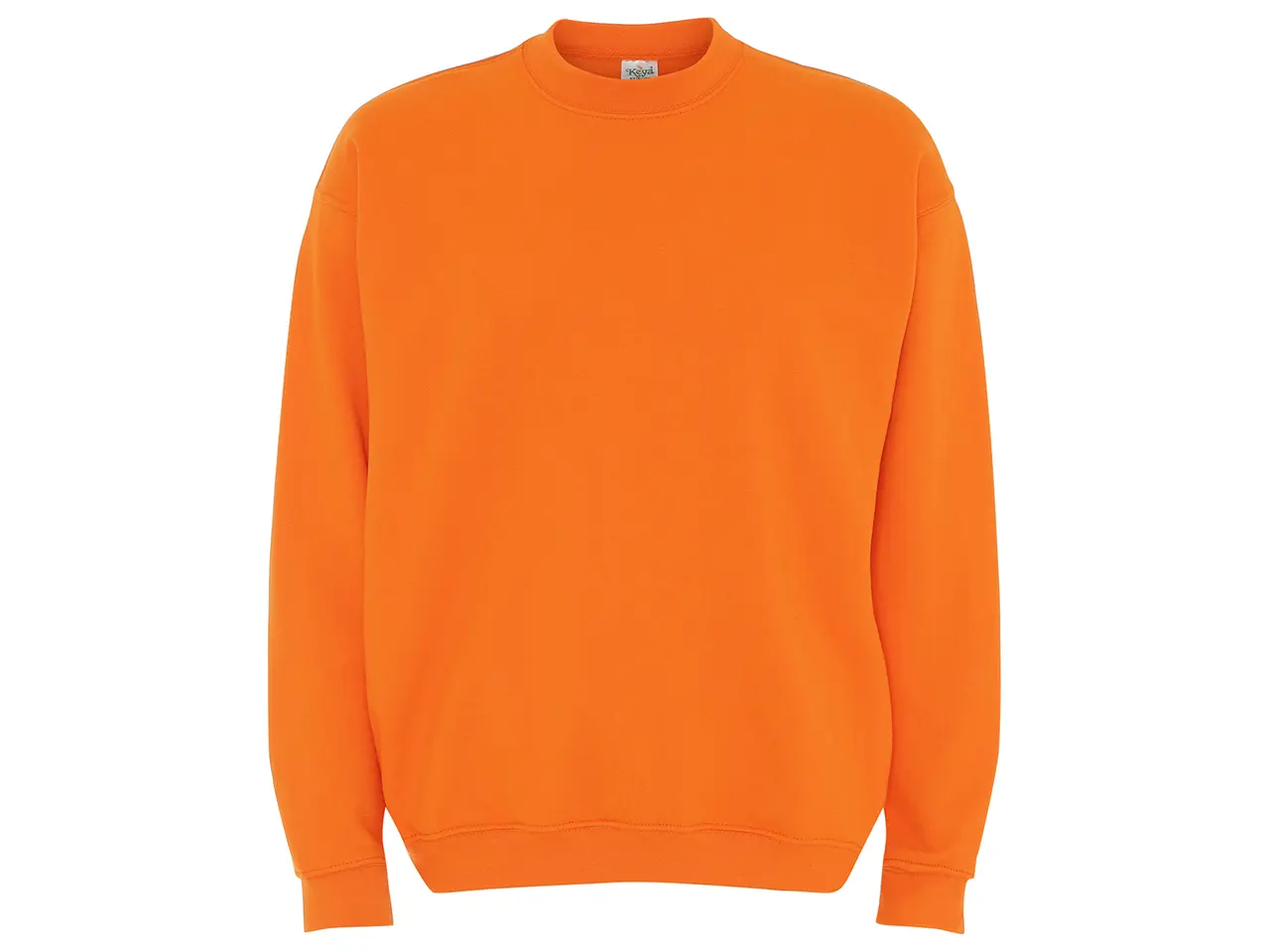 Billede 1 - 6 stk. SWEAT CREW NECK, ORANGE