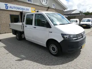 VW Transporter 2,0 TDi 150 Mandskabsvogn m/lad