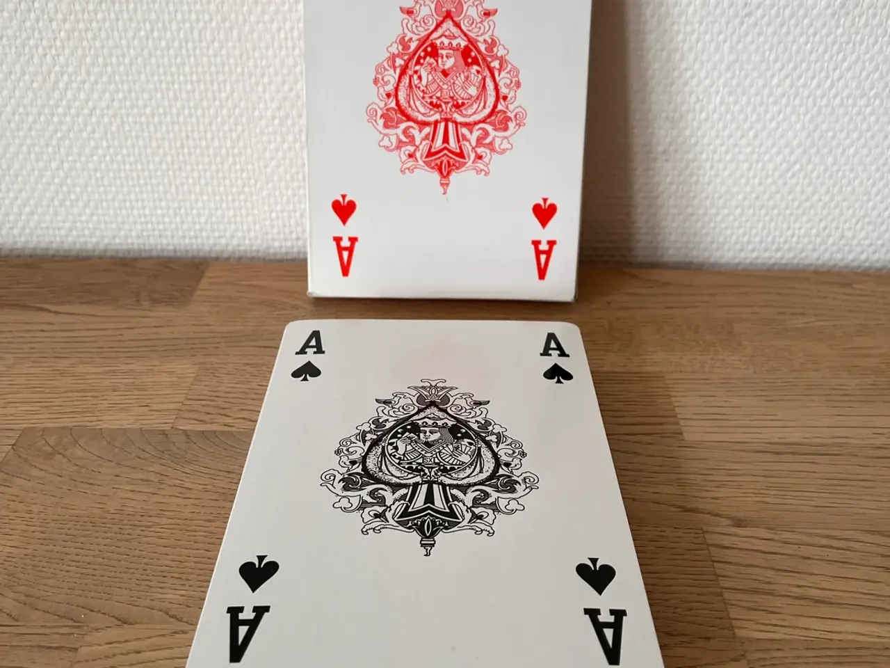 Billede 3 - KOMPLET: Kæmpe spillekort - ca. 19 cm høje