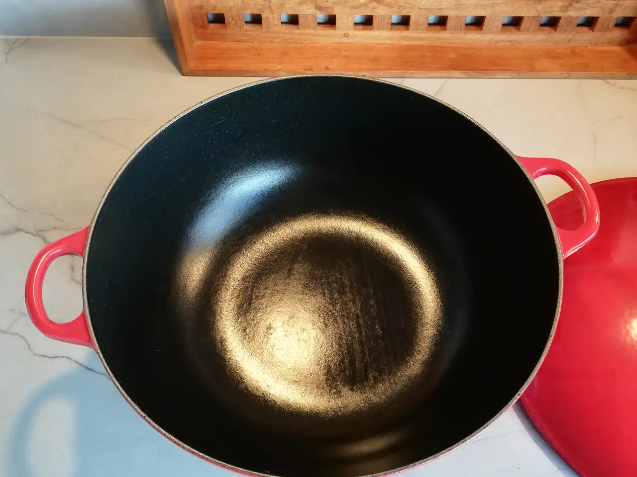 Billede 2 - Støbejernsgryde Le Creuset ø32cm med låg