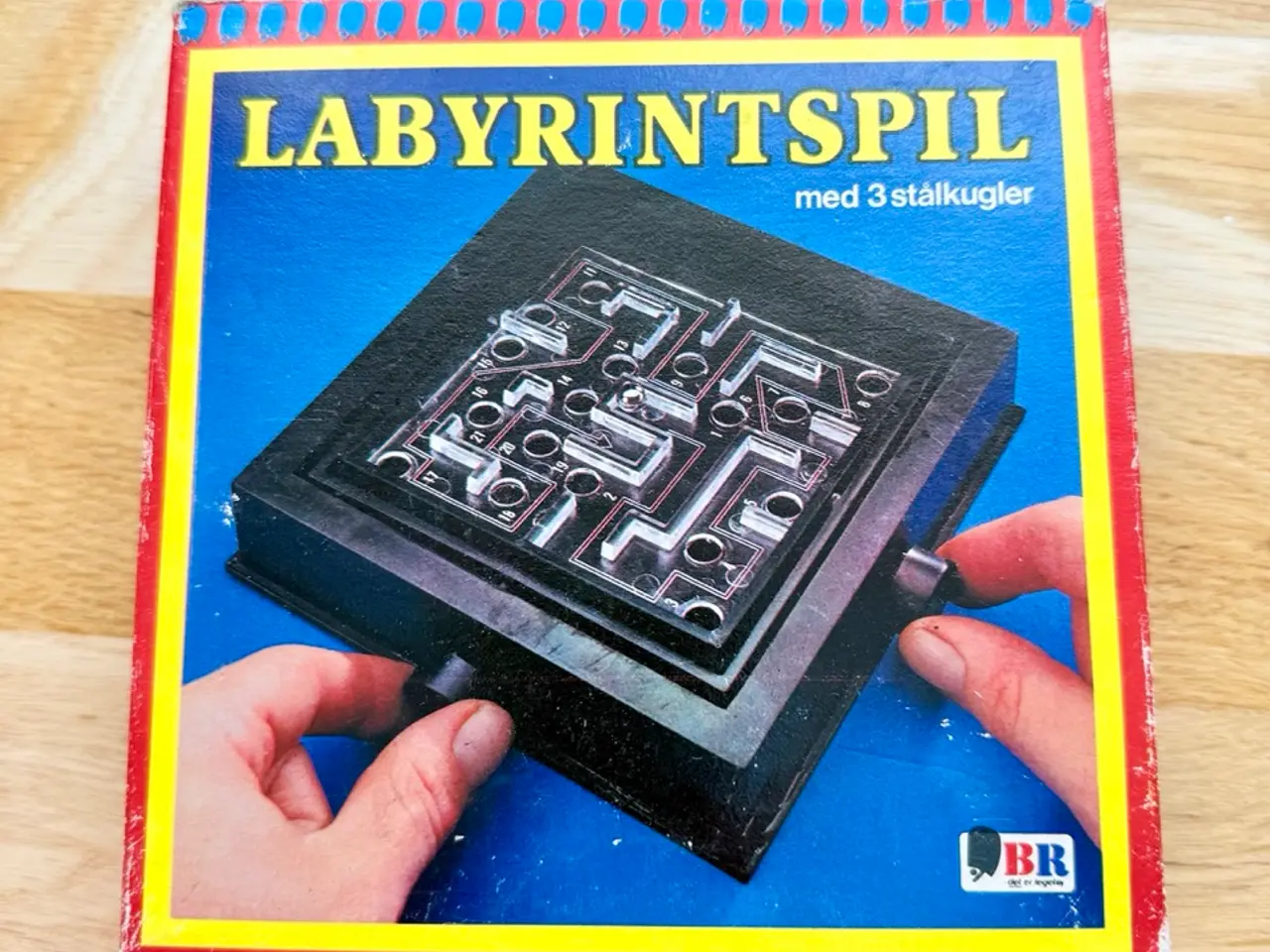 Billede 6 - Retro labyrintspil fra BR med stålkugler