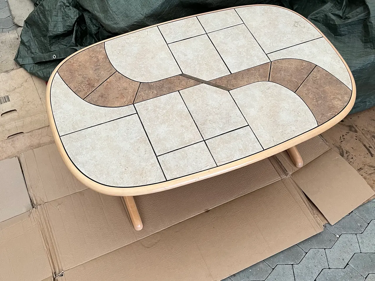 Billede 3 - Sofabord med kakler