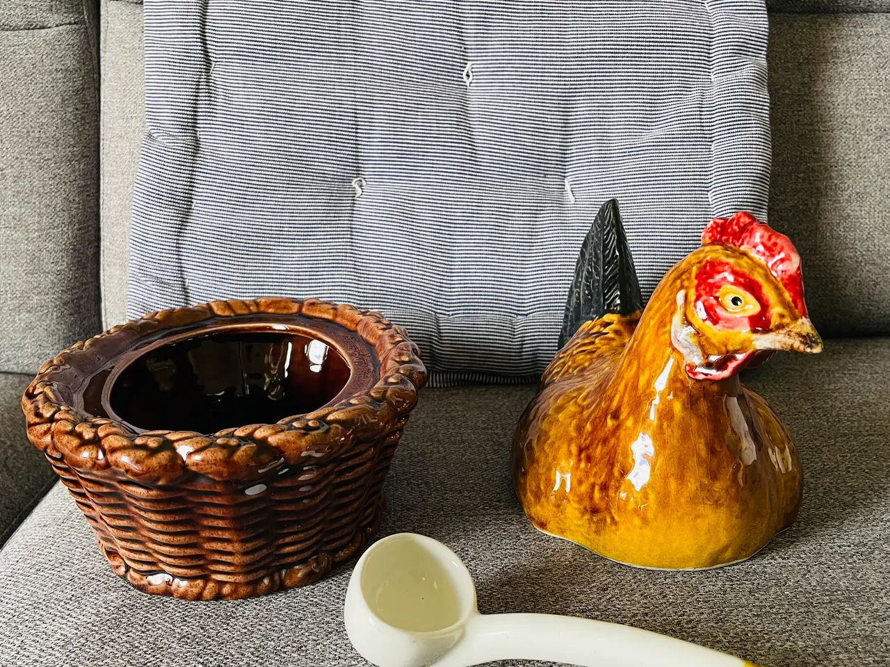 Billede 5 - Portugisisk vintage suppeterrin fra Bordallo Pinhe