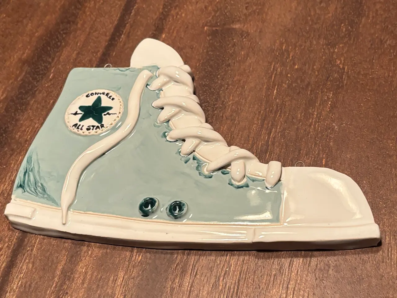 Billede 3 - Converse sko håndlavet i keramik.