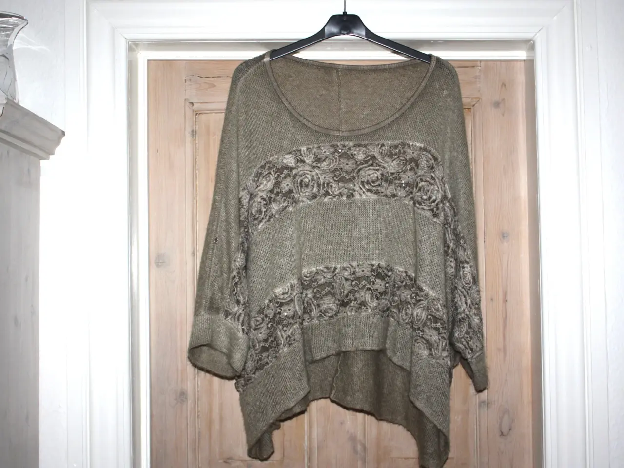 Billede 1 - Bluse made in Italy str. L 30% mohair 70% polyeste