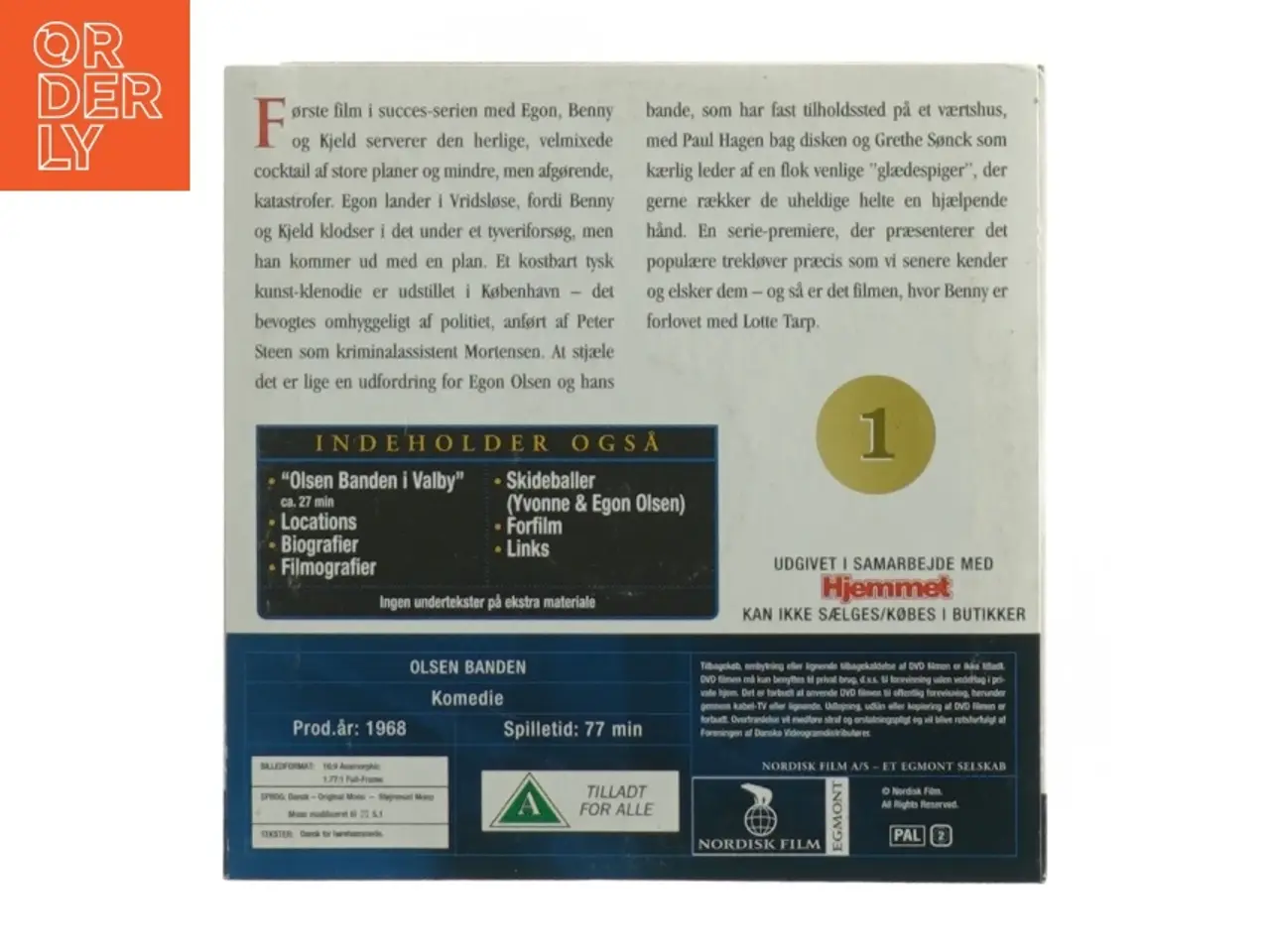 Billede 2 - Olsen Banden DVD