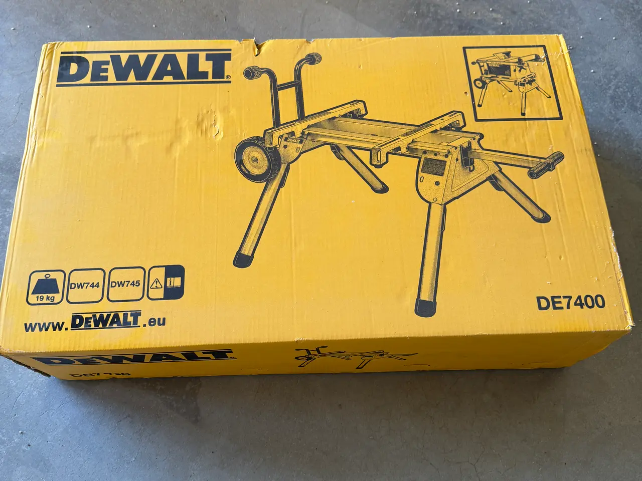 Billede 4 - DeWalt Rundsav med bord DWE 7485 + DE 7400