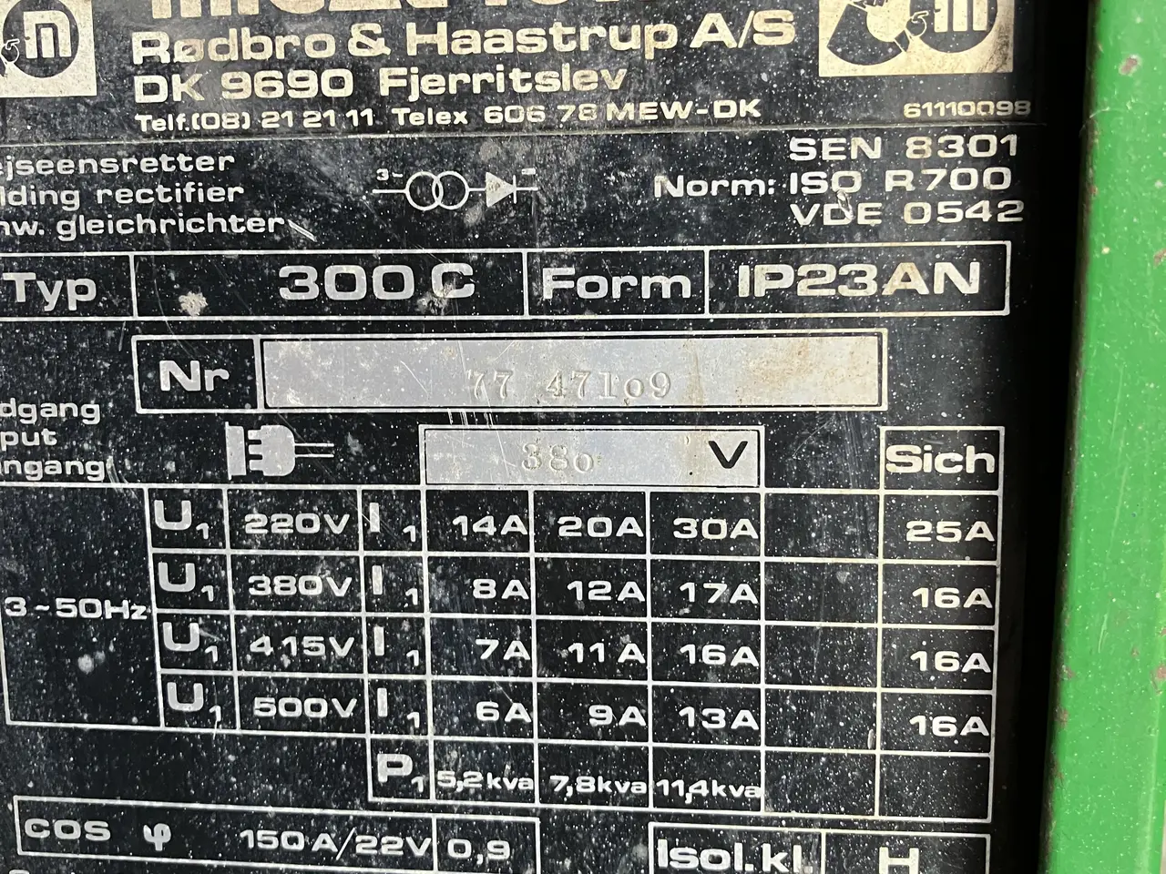 Billede 2 - Migatronic svejser Type300C