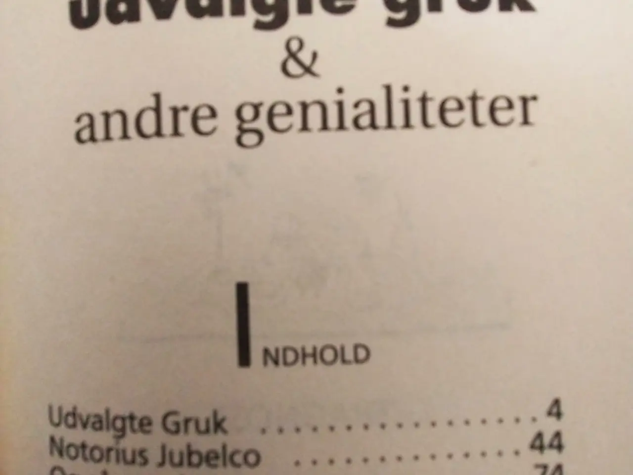 Billede 3 - Udvalgte gruk & andre genialiteter. Af Piet Hein