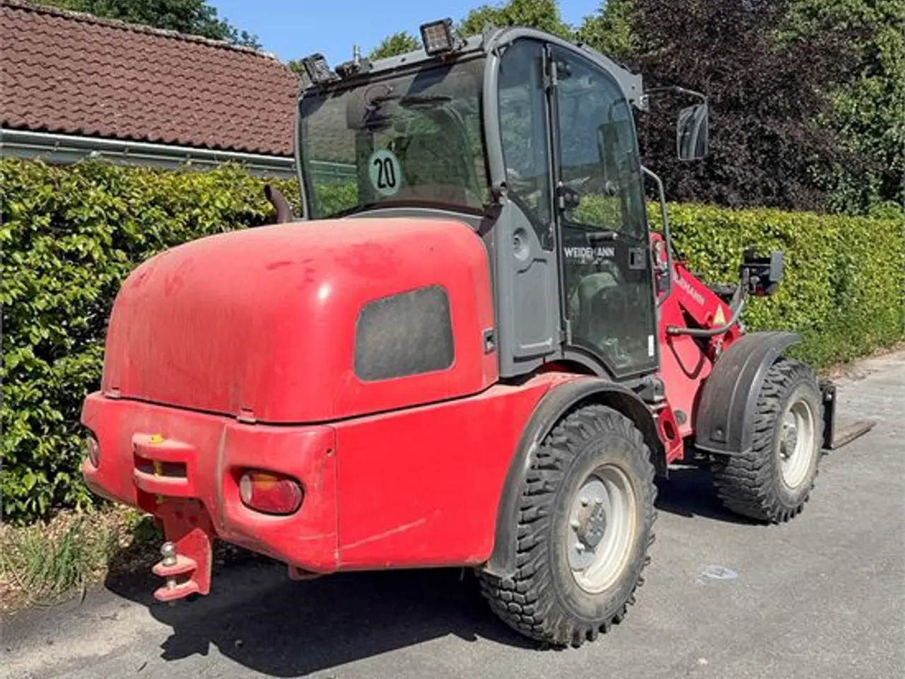 Billede 7 - Weidemann 3070 CX80 - Vægt / weight 4,6 ton