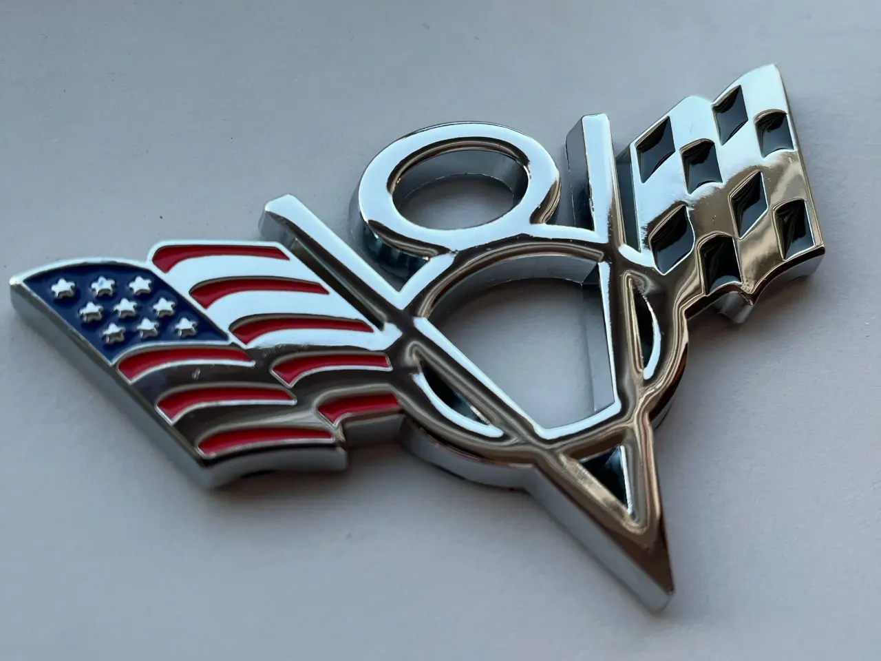 Billede 1 - V8 bil emblem