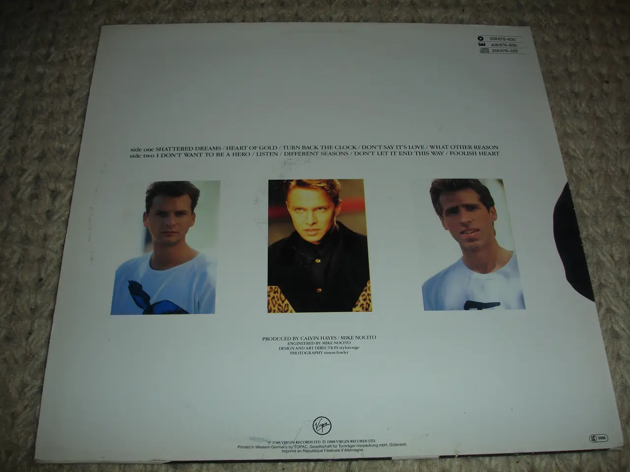Billede 3 - Johnny Hates Jazz – Turn Back The Clock